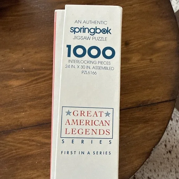 Springbok 1000 Piece Puzzle 1991 McDonald's Great American Legends Series - Picture 5 of 6